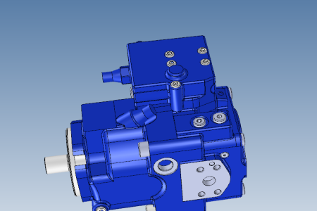 力士乐柱塞泵模型A11V,A15V--3D