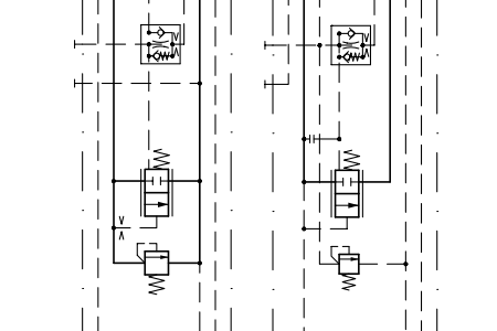 HAWE的PSLFA阀中间的符号是什么阀，调压工作过程原理是什么，求高手解答？