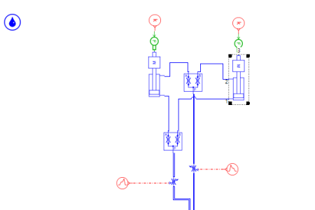 amesim怎么让有杆腔作为工作腔