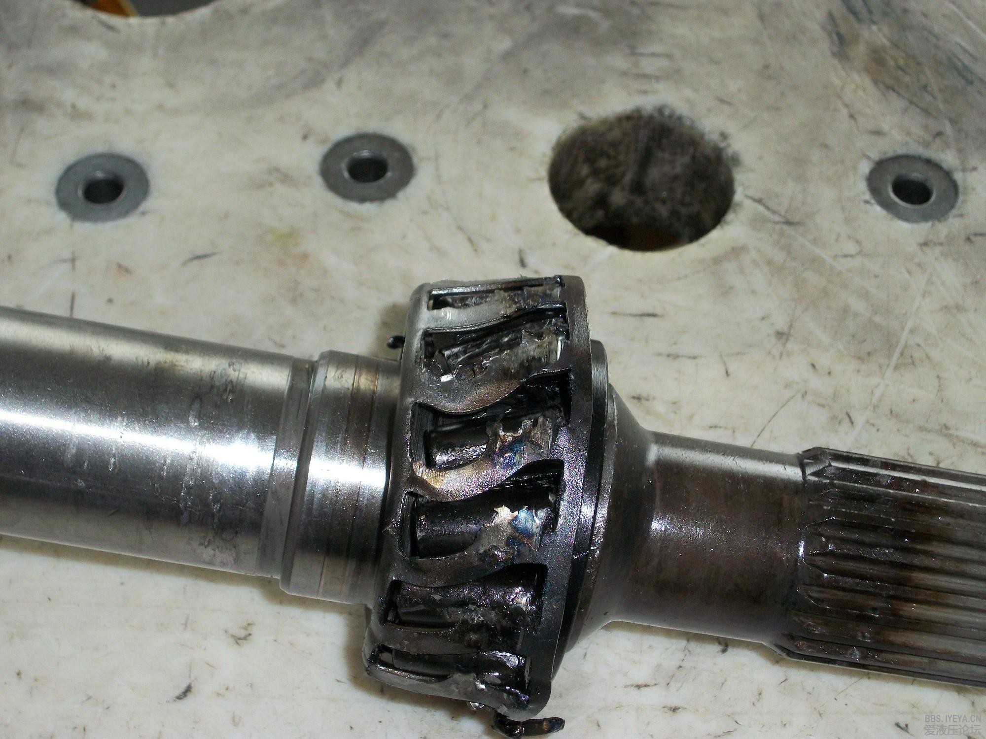 柱塞泵主轴轴承烧毁现象的原因分析-液压泵马达-爱液压论坛