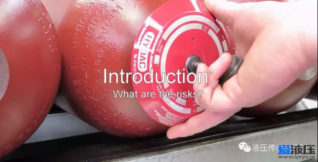 视频与图文讲解HYDAC皮囊式蓄能器如何充气