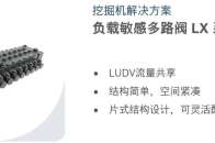 乐卓液压LX09微型挖掘机负载敏感多路阀