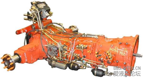 大功率拖拉机变速箱控制阀组