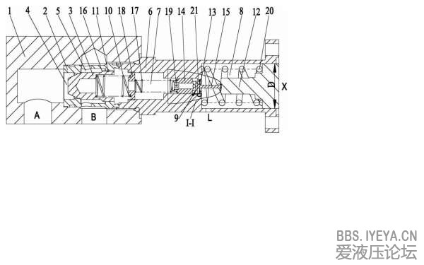 区别于布赫阀的一种结构