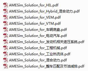 LMS AMESim解决方案介绍PDF文件