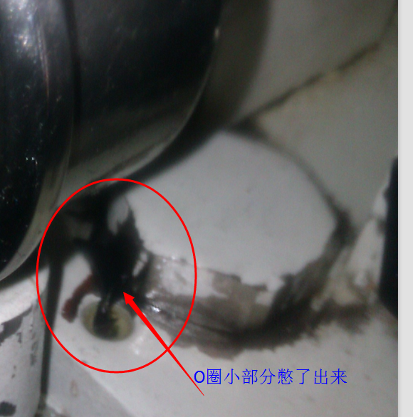 请教螺纹插式单向阀O形密封圈被憋出来（冲出来）是怎么回事呢