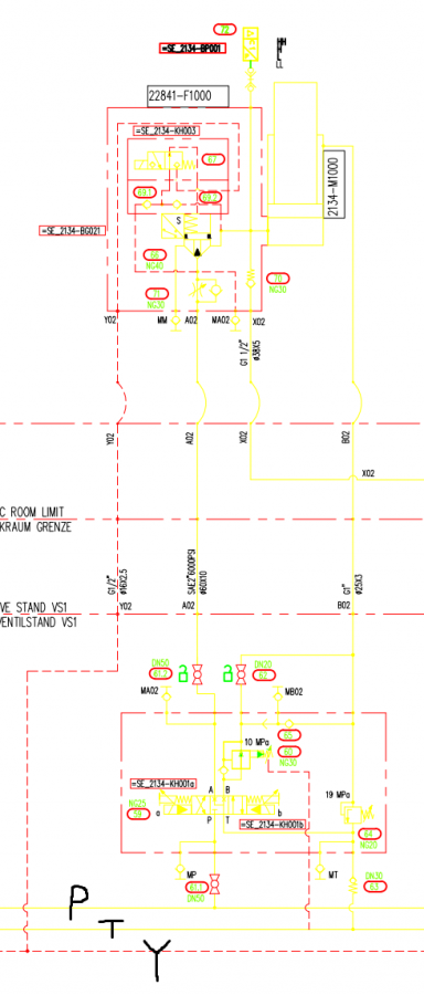 液压缸升降问题