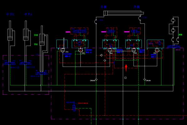 油路问题：开模到位后会反向窜动几个毫米
