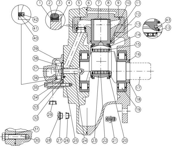 曲轴连杆式低速大扭矩马达结构探讨