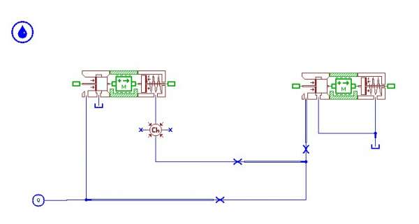 求教，为什么我建的先导式溢流阀仿真结果没有超调量？
