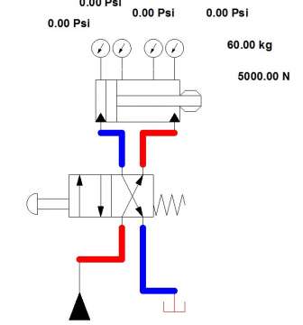 as中多油孔油缸的油孔的作用 double acting cylinder with multi ports 