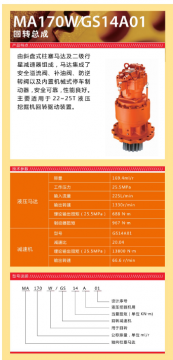 中川液压各型主泵、多路阀、减速机总成样本