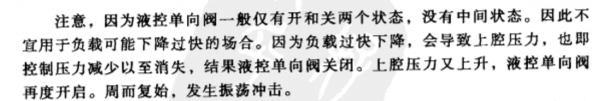 张海平博士的《液压螺纹插装阀》关于液控单向阀