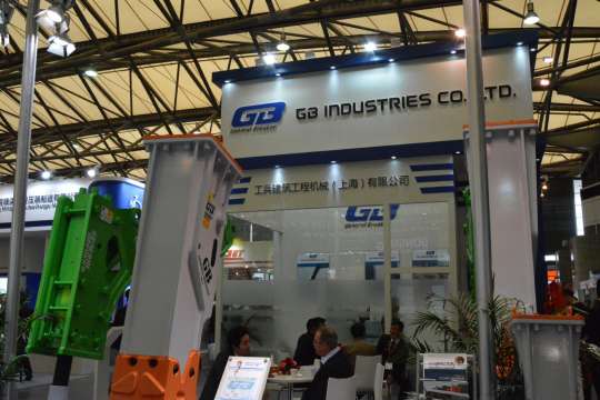 宝马展工程机械现场随拍