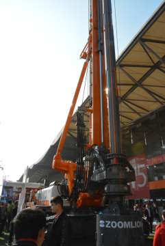 宝马展工程机械现场随拍