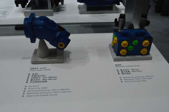 宝马展工程机械现场随拍