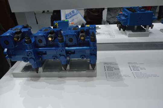 宝马展工程机械现场随拍