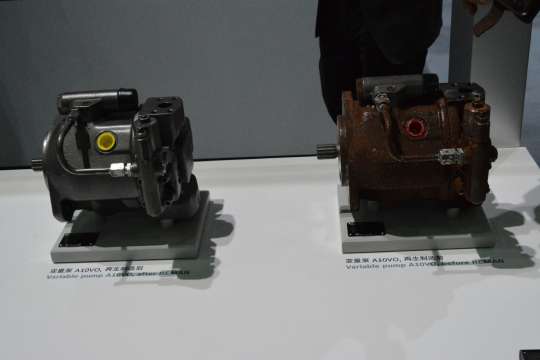 宝马展工程机械现场随拍