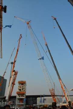 宝马展工程机械现场随拍