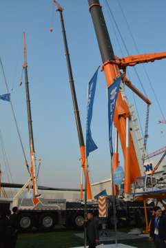 宝马展工程机械现场随拍