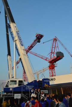 宝马展工程机械现场随拍