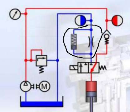 菜鸟求助液压原理图