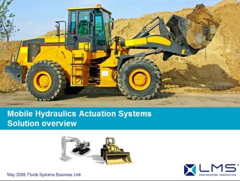 AMESim运用在工程机械上成功案例之六