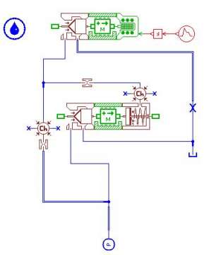 先导式比例溢流阀建模