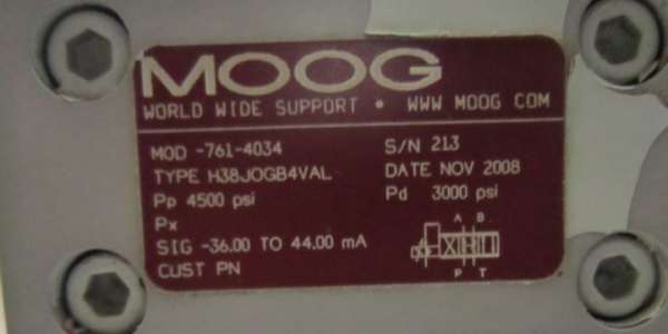 MOOG公司的伺服阀