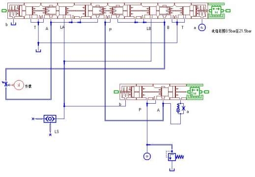 自己制作的力士乐M4-12负载敏感阀建模及计算