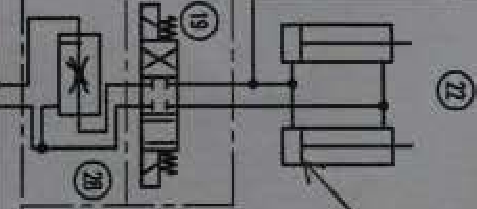 原理图两个阀门看不明白求解答