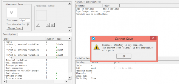 AMEset建立元件时提示与接口不兼容
