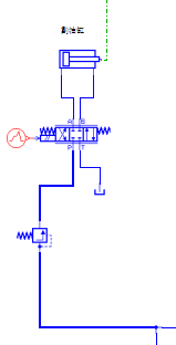 机械臂的平面机构模型中液压缸无法伸长收缩