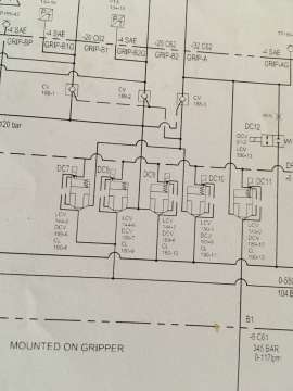 求解释图示先导式插装阀工作原理