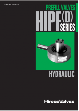 日本广濑HIROSE阀样本