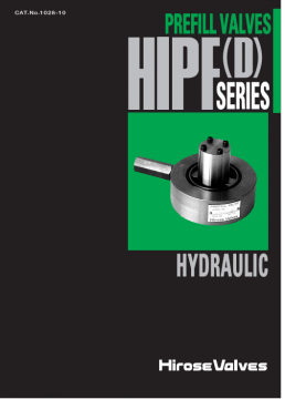 日本广濑HIROSE阀样本