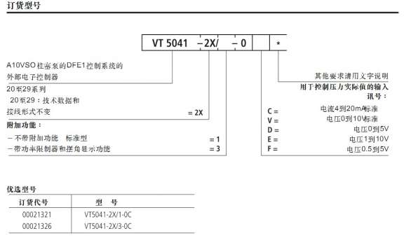 关于VT5041  力土乐  A10VSO的DEF1控制电路