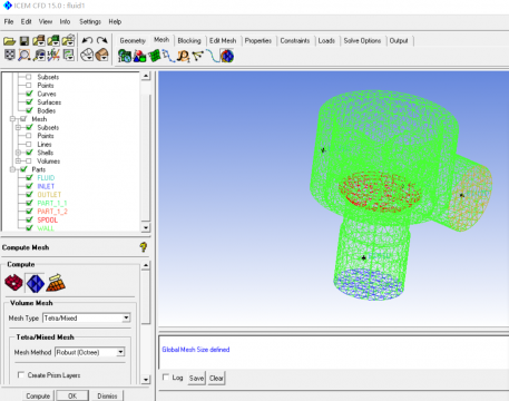  ICEM CFD划分网格出现 geometry has a hole 问题 