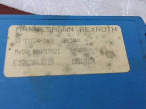 MANNESMANN REXROTH  VT-11024-16 信号放大器