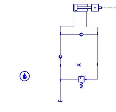 请教如何油缸活塞杆一个速度信号