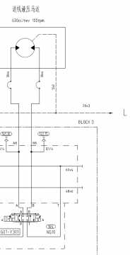 同一种类型液压马达，泄露油有外接与无外接