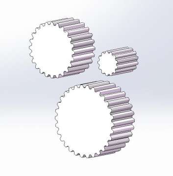 花键图-DIN5480，DIN5482