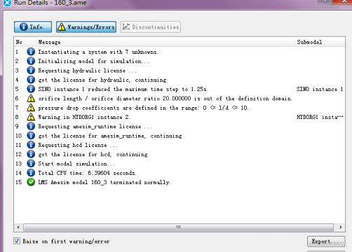 关于AMEsim中HCD库设置细长孔的问题