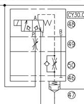 为什么插装阀前面加调速单向阀