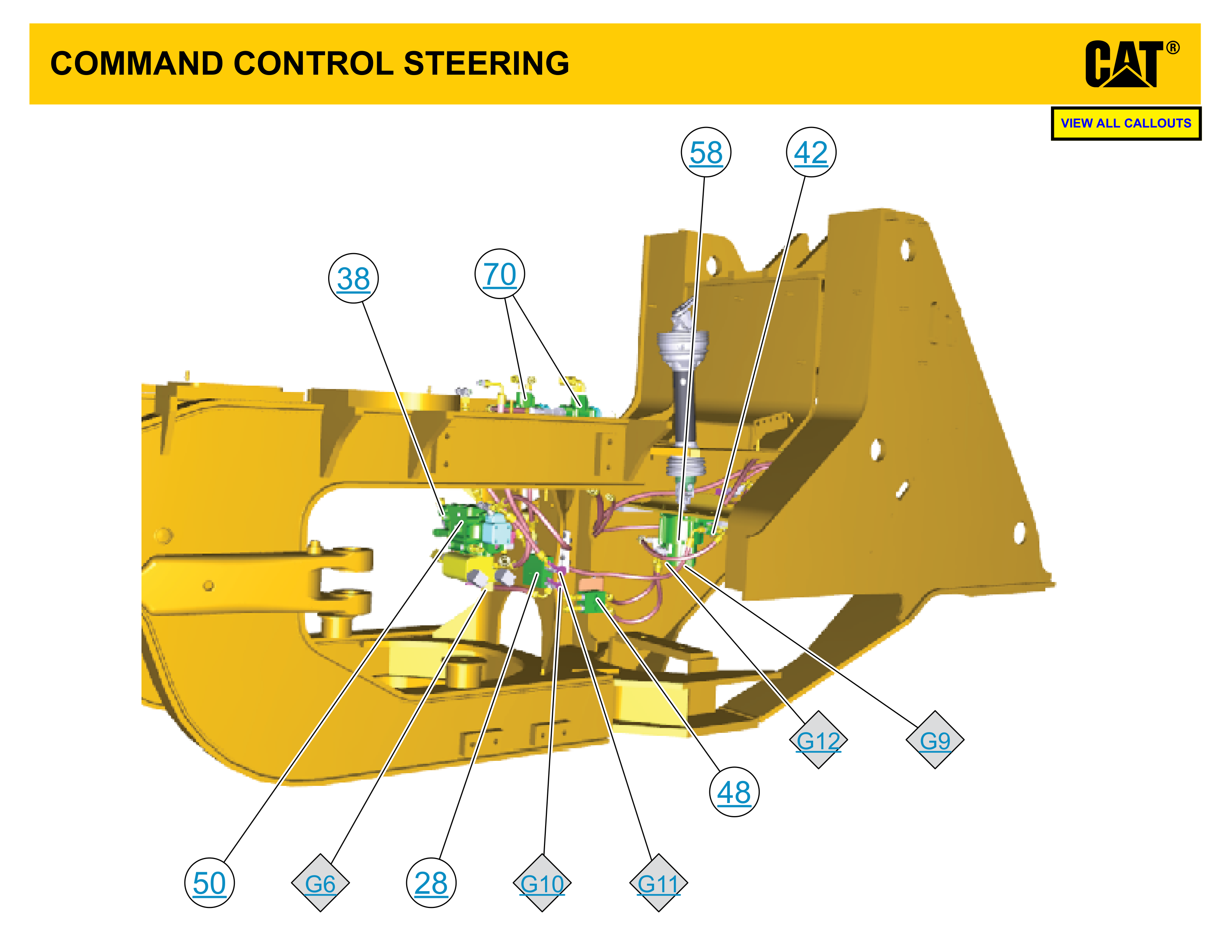 950H and 962H Wheel Loader Hydraulic System (Interactive) 244-1398-01_10.png